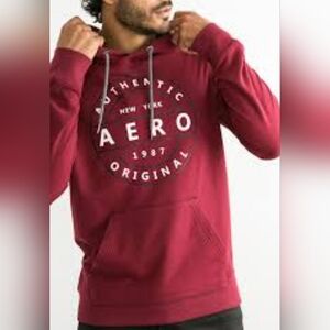 Aeropostale Red Hoodie with Logo